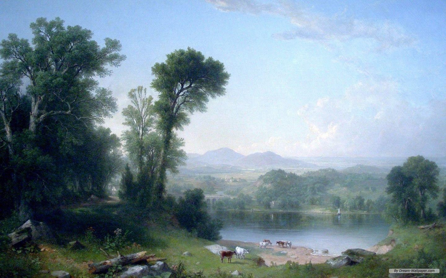 Landscape Painting Wallpapers Top Free Landscape Painting Backgrounds