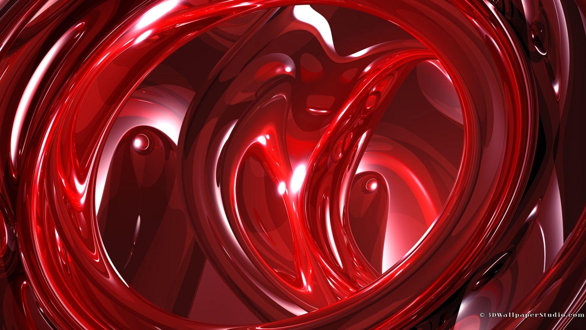Red 3D Wallpapers Top Free Red 3D Backgrounds WallpaperAccess