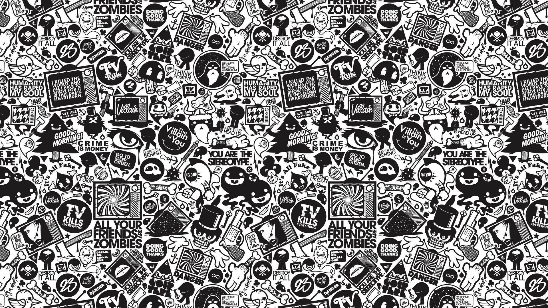 Black and White Vector Art Wallpapers Top Free Black and White Vector