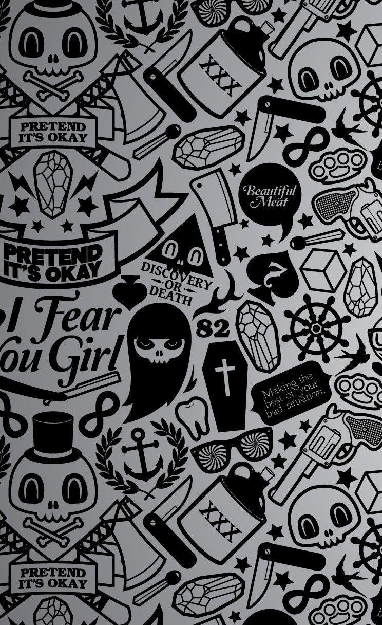 Black and White Vector Art Wallpapers Top Free Black and White Vector