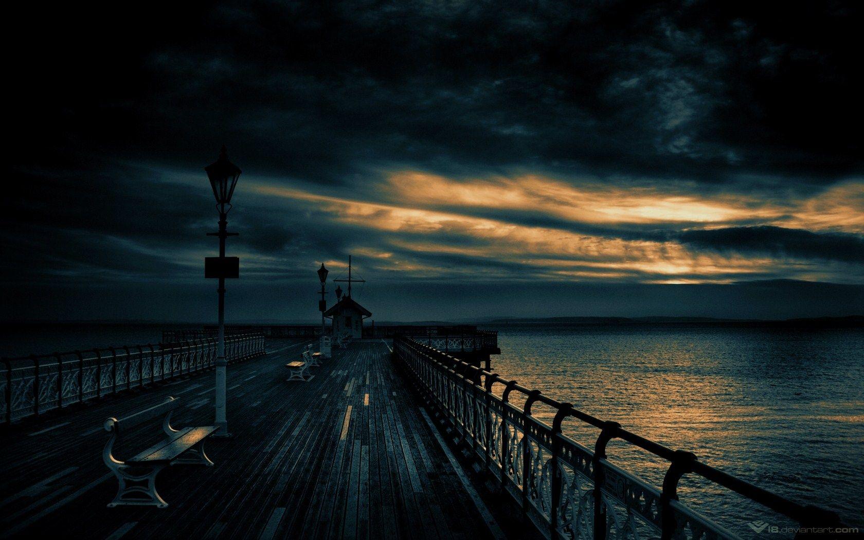 Dark Landscape Wallpapers Top Free Dark Landscape Backgrounds
