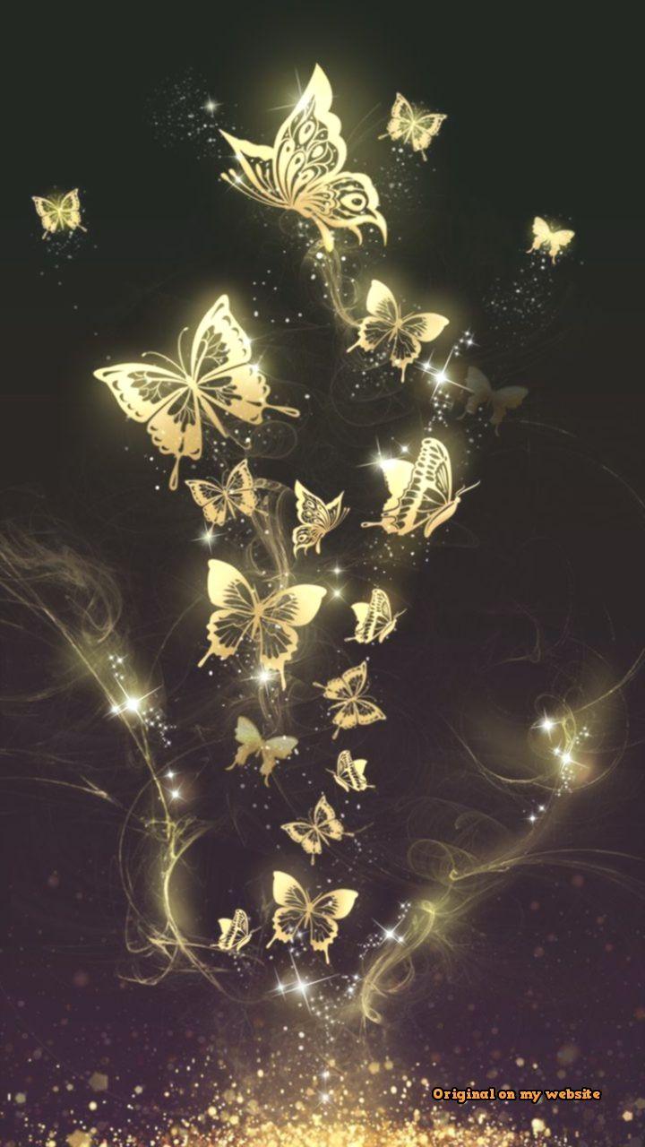 Gold Butterfly Live Wallpaper! 🦋golden Butterflies Live Wallpaper For 4FA