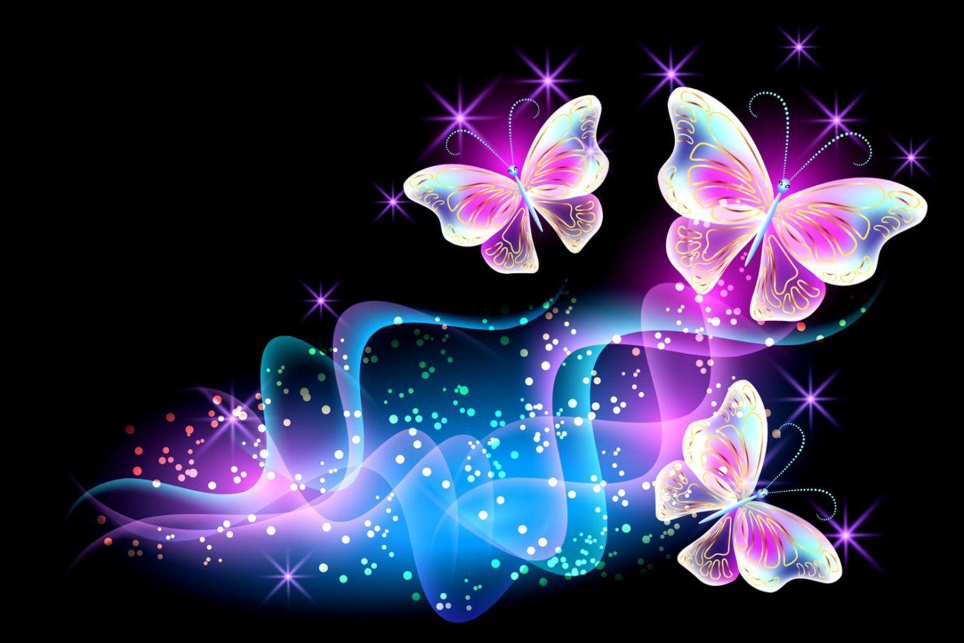 Blue and Pink Butterfly Wallpapers Top Free Blue and Pink Butterfly
