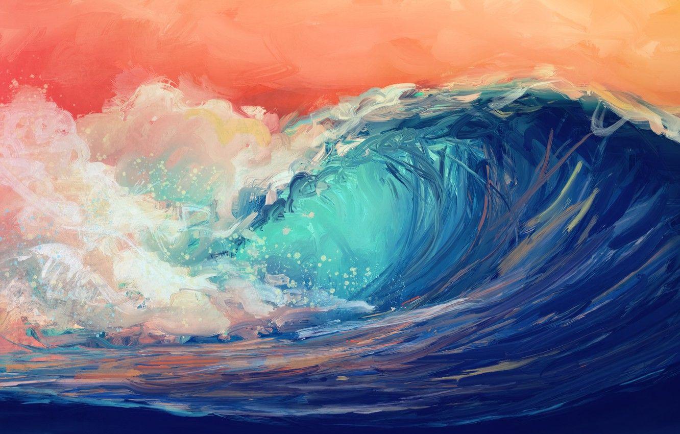 Ocean Painting Wallpapers Top Free Ocean Painting Backgrounds
