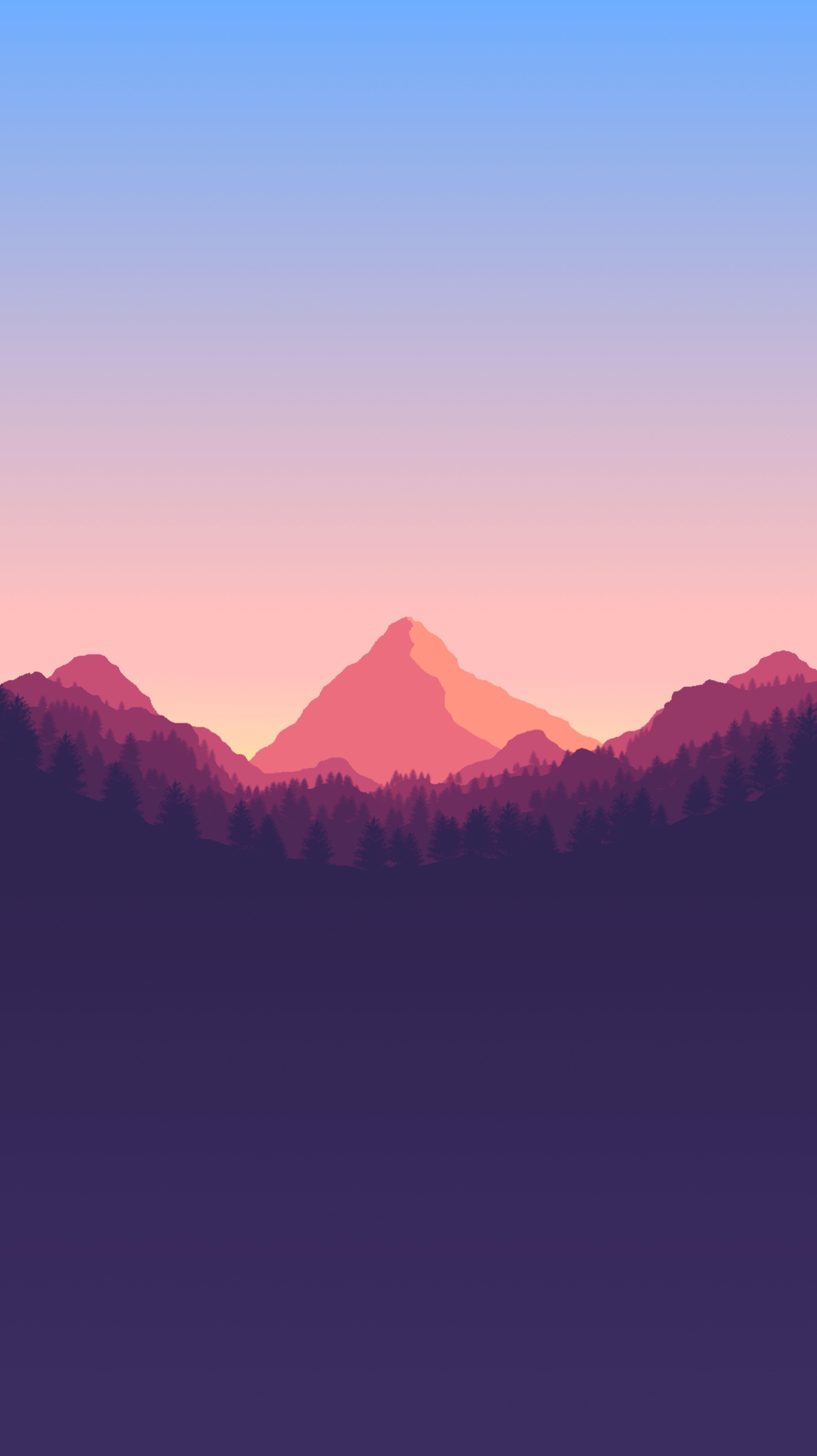 Pink Mountain Wallpapers Top Free Pink Mountain Backgrounds