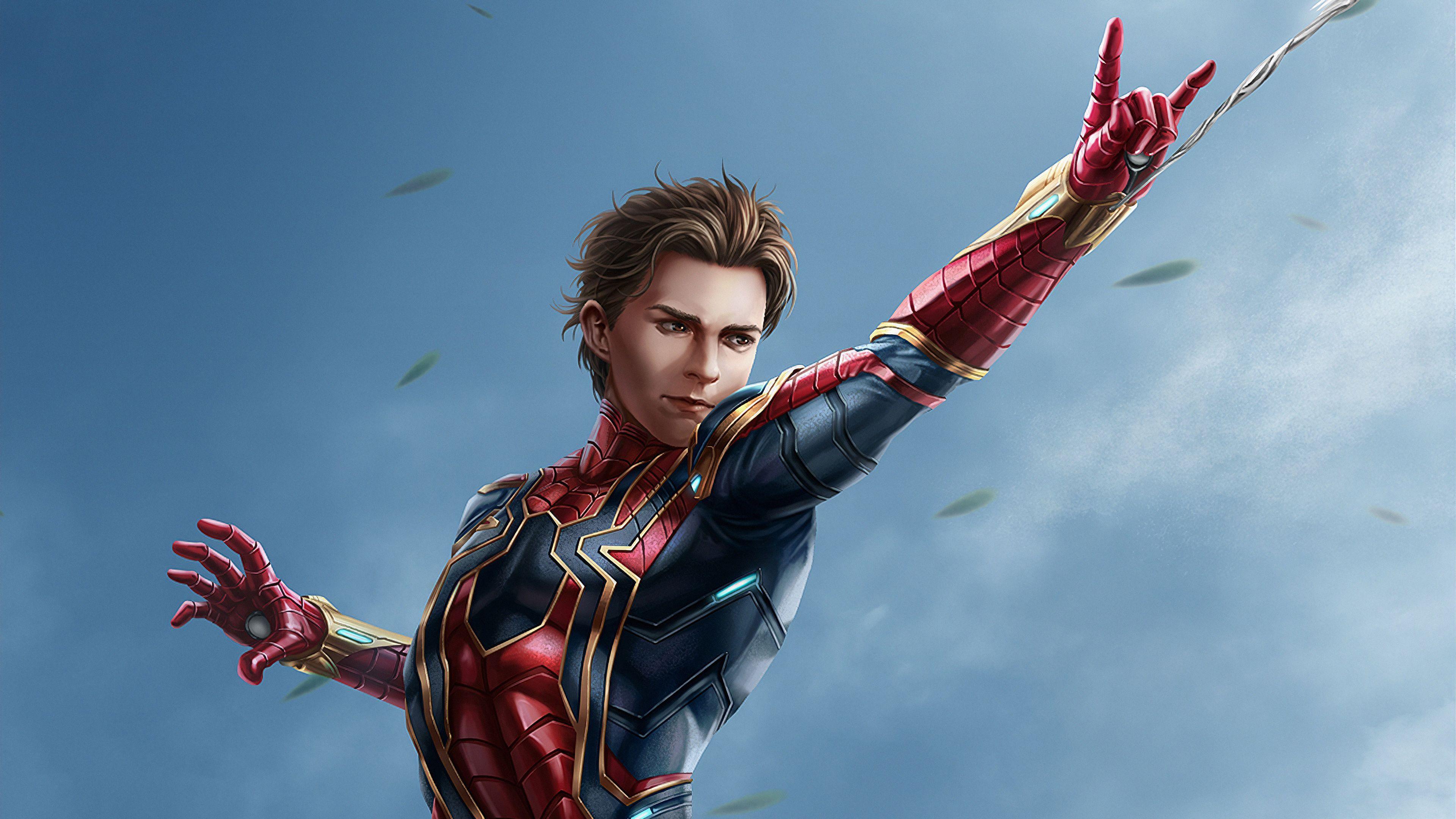 Tom Holland SpiderMan Wallpapers Top Free Tom Holland SpiderMan