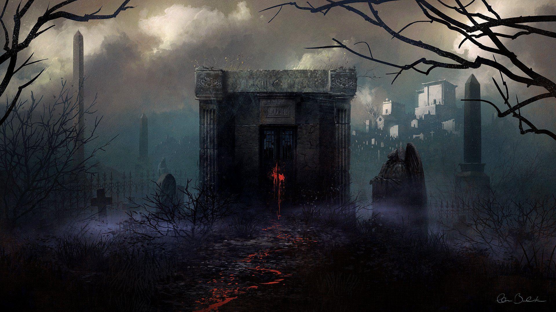 Dark Cemetery Wallpapers Top Free Dark Cemetery Backgrounds