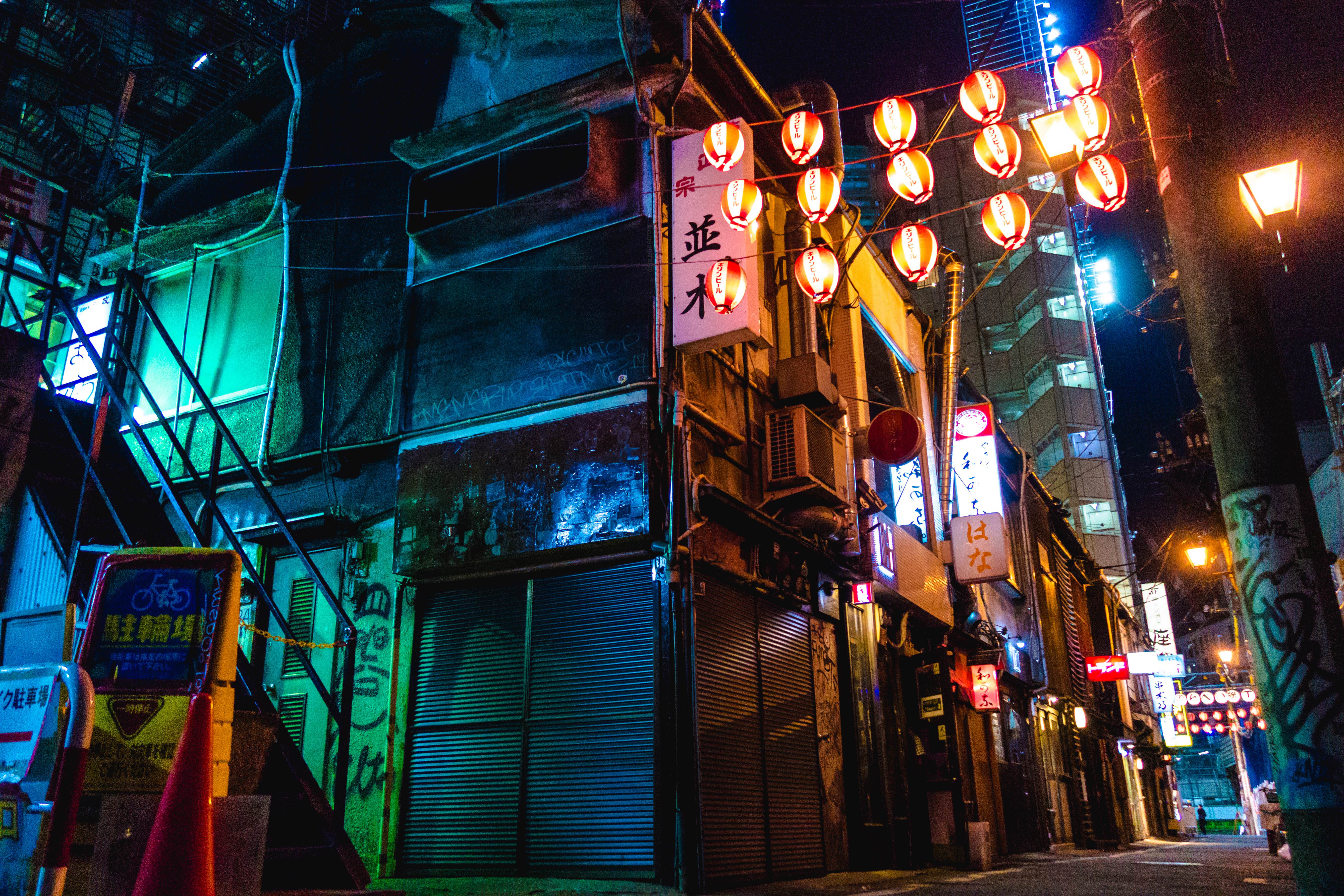 Tokyo Alley Wallpapers Top Free Tokyo Alley Backgrounds WallpaperAccess