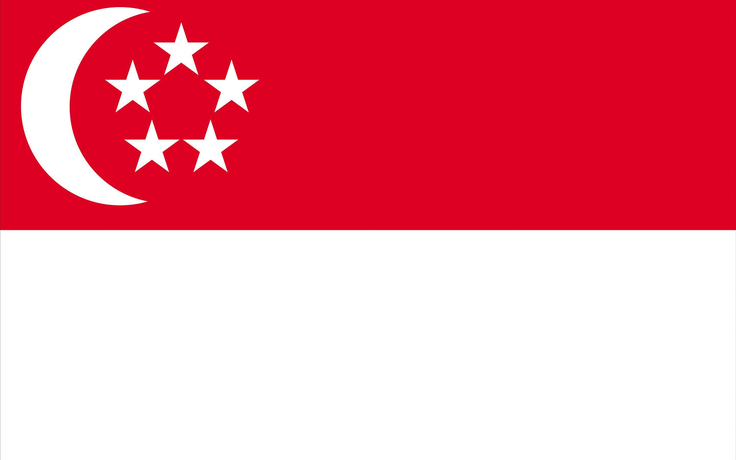 Zoom Backgrounds Singapore Flags