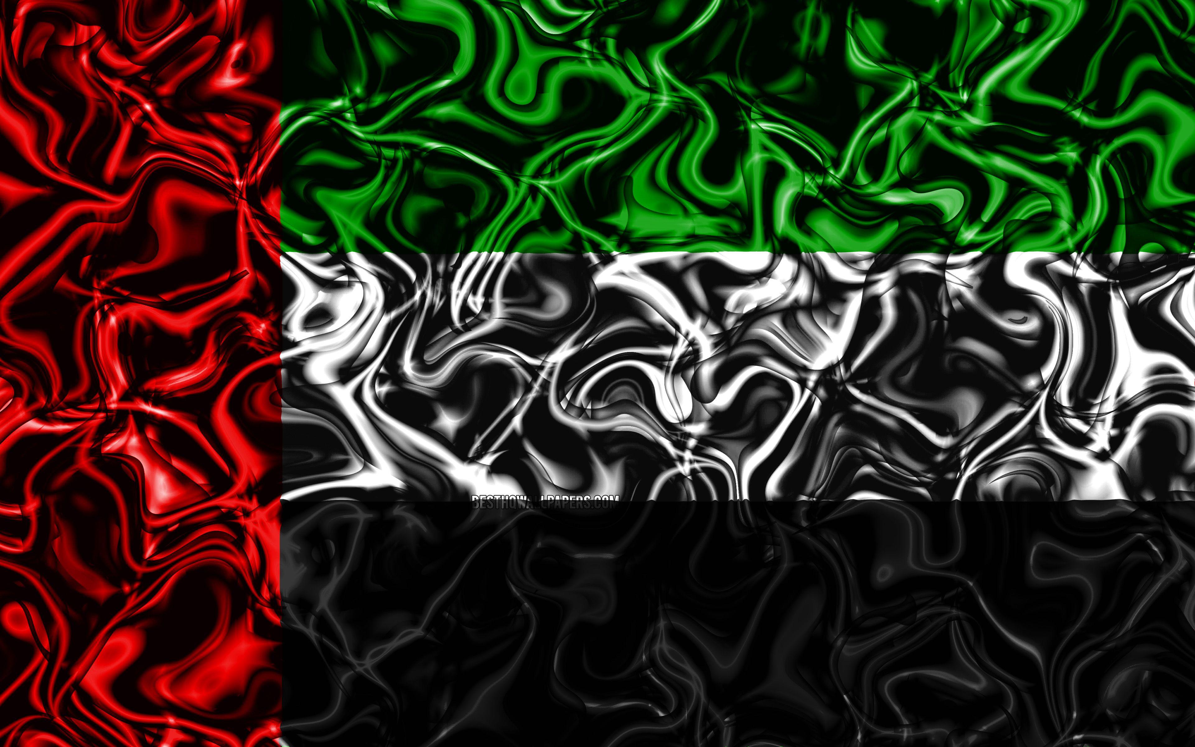 UAE Flag Wallpaper