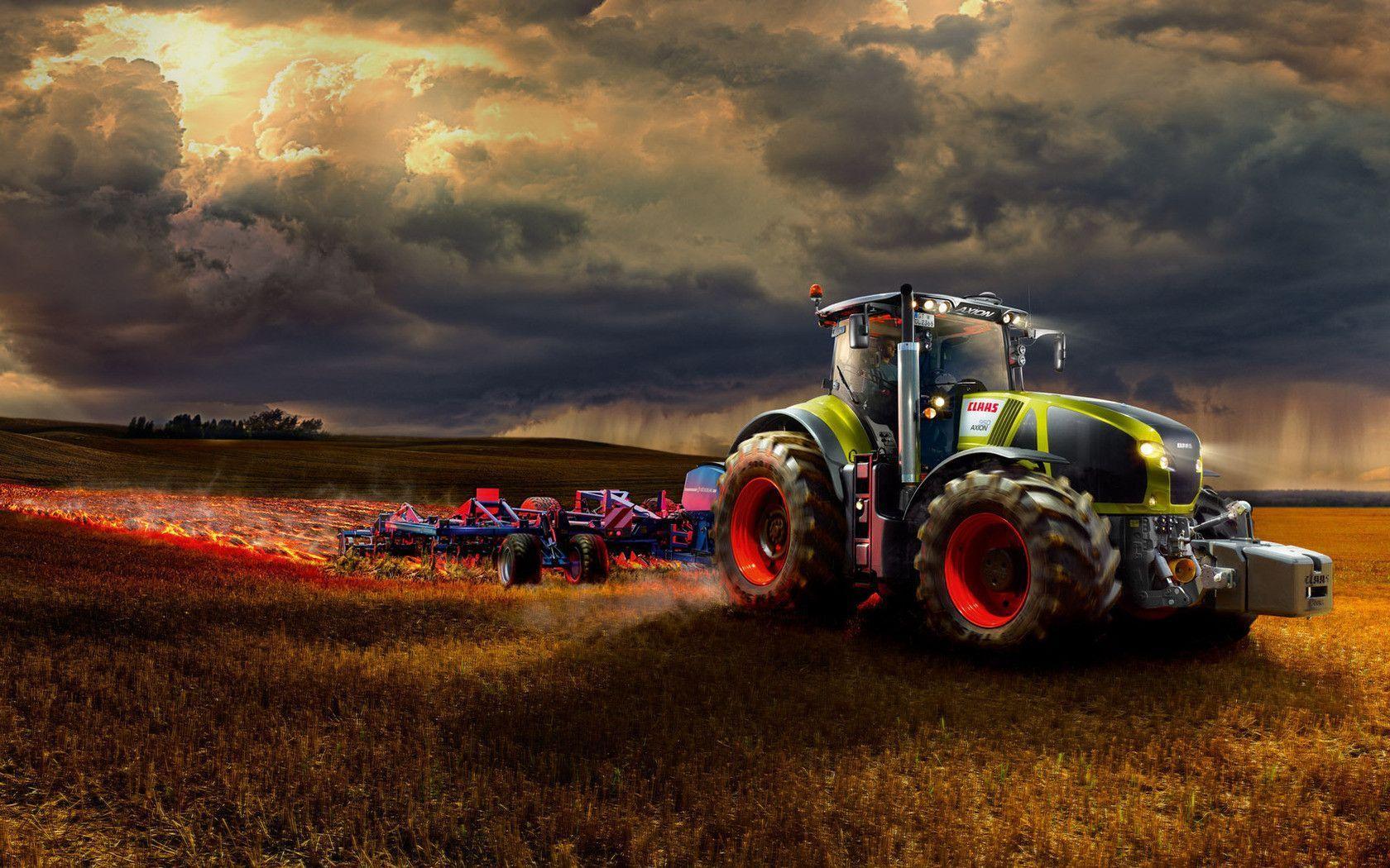 Tractor Wallpapers Top Free Tractor Backgrounds WallpaperAccess