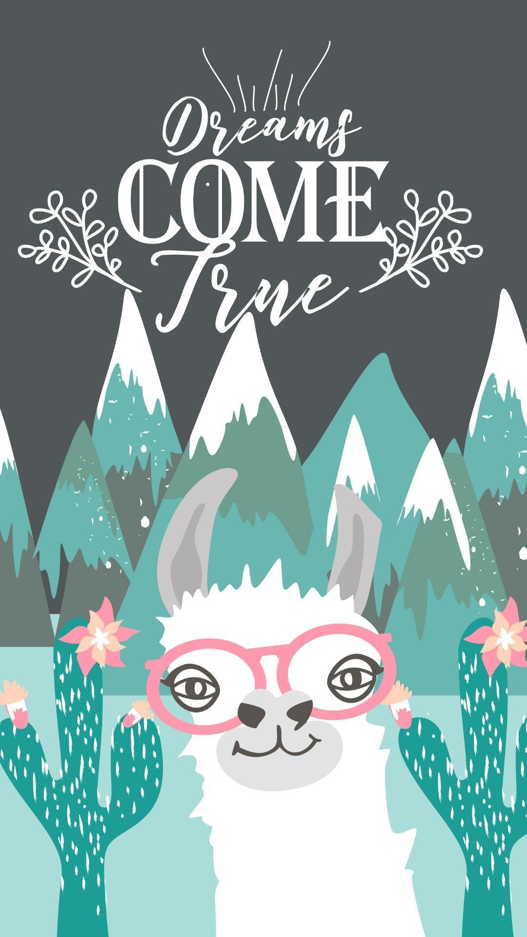 Cute Llama Wallpapers Top Free Cute Llama Backgrounds WallpaperAccess