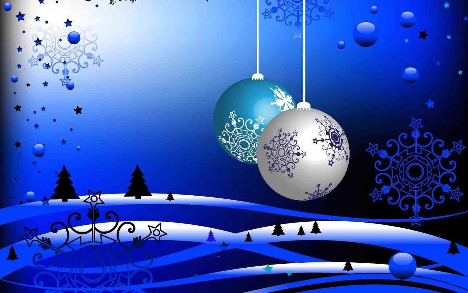 Blue Christmas Wallpapers Top Free Blue Christmas Backgrounds