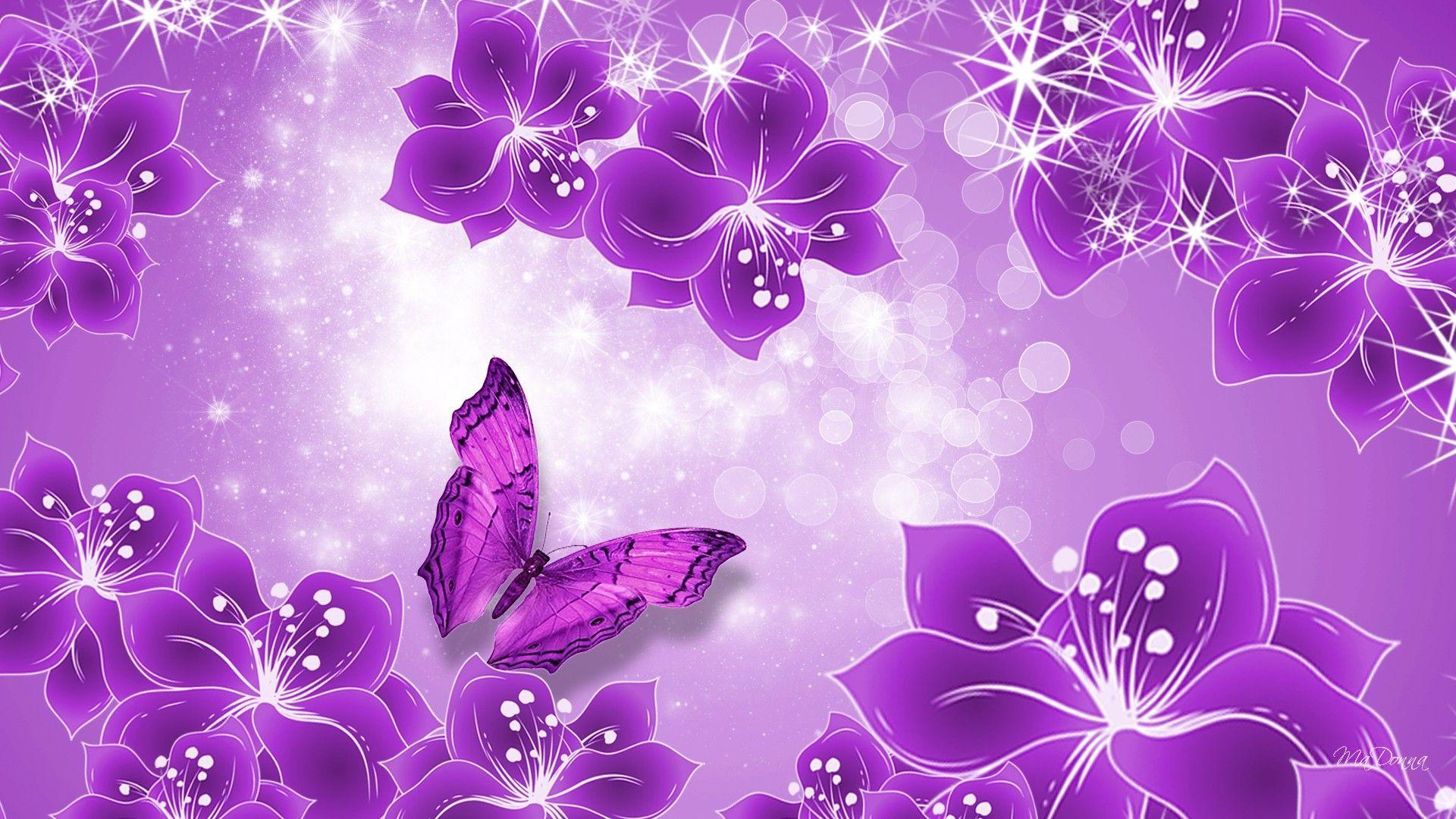 Purple Floral Wallpapers Top Free Purple Floral Backgrounds