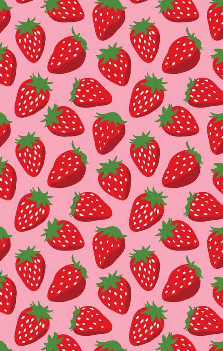 Strawberry Aesthetic Wallpapers Top Free Strawberry Aesthetic