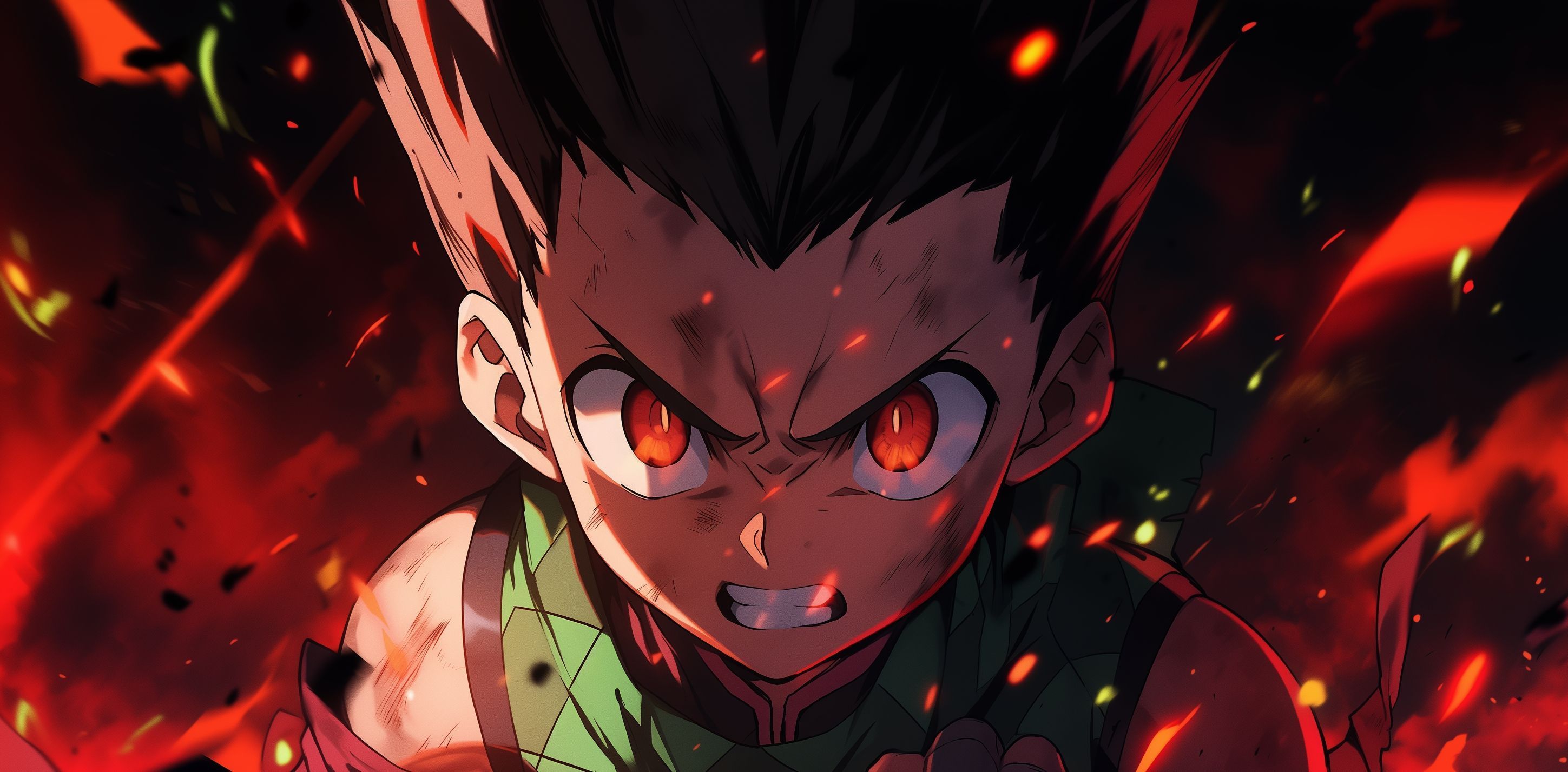 Angry Gon Wallpapers Top Free Angry Gon Backgrounds Wallpaperaccess
