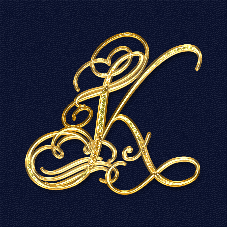 Name Stylish K Wallpaper Flashing smooth animations on your screen