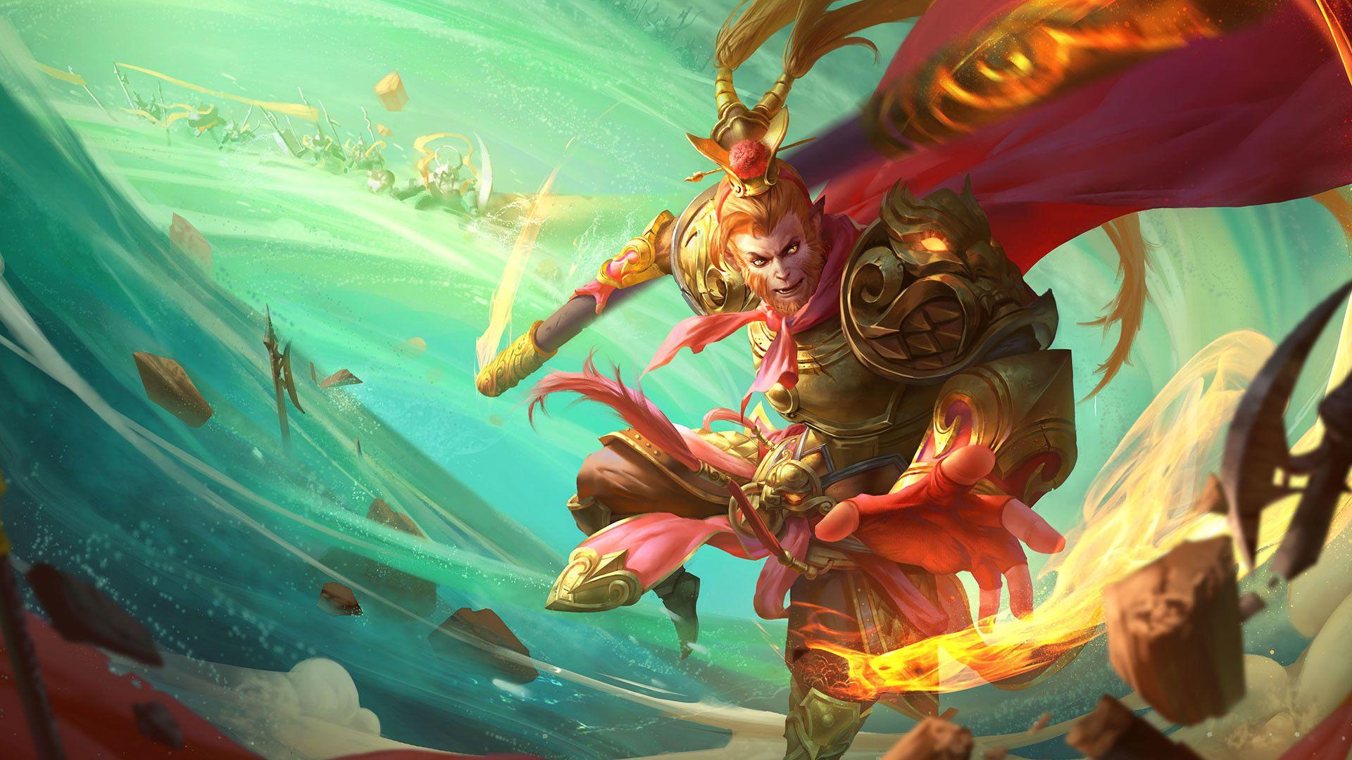 Monkey King Wallpapers Top Free Monkey King Backgrounds WallpaperAccess