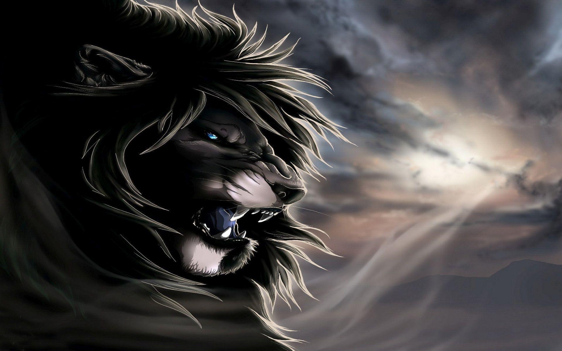 Angry Lion Wallpapers Top Free Angry Lion Backgrounds WallpaperAccess