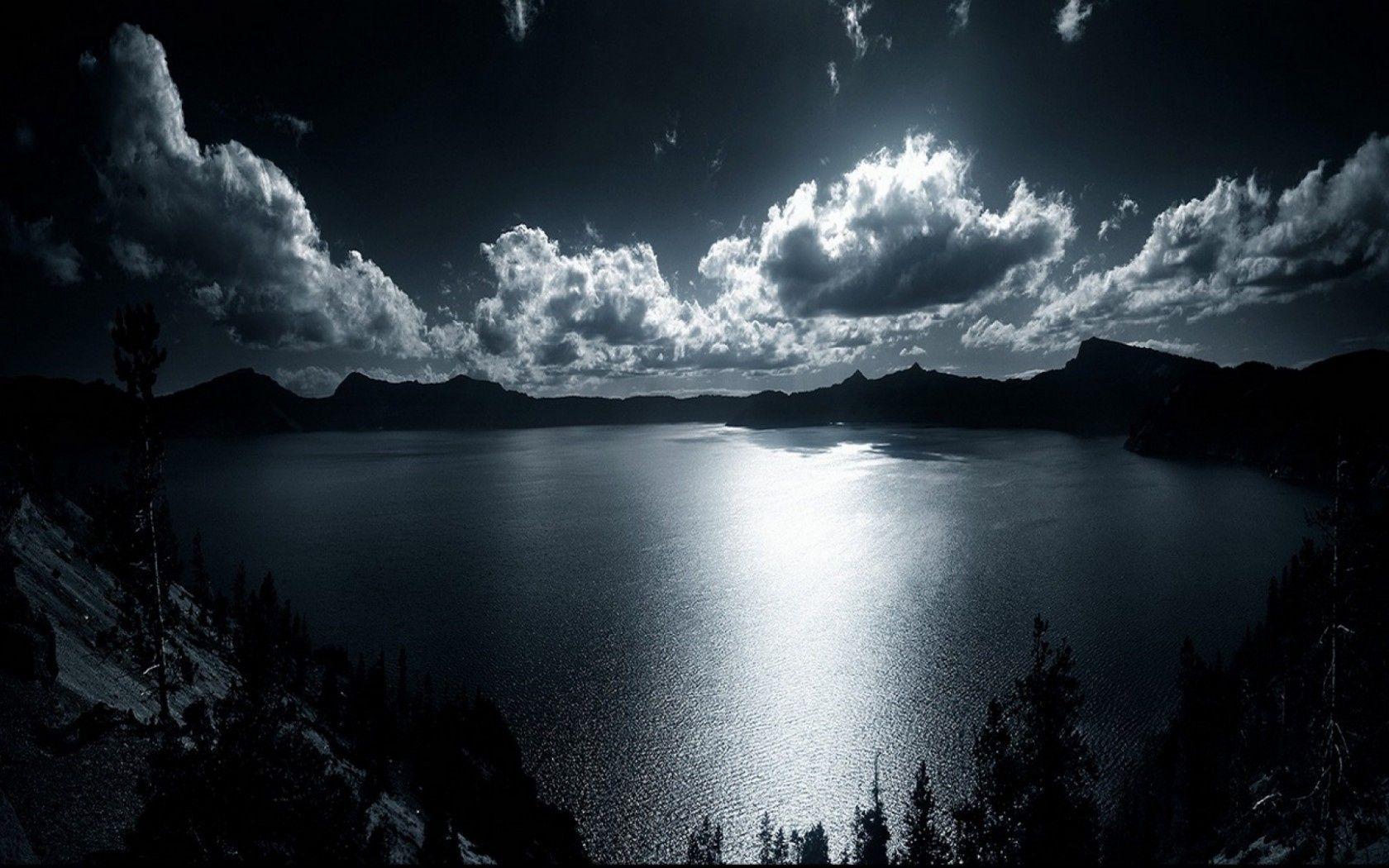 Lake at Night Wallpapers Top Free Lake at Night Backgrounds