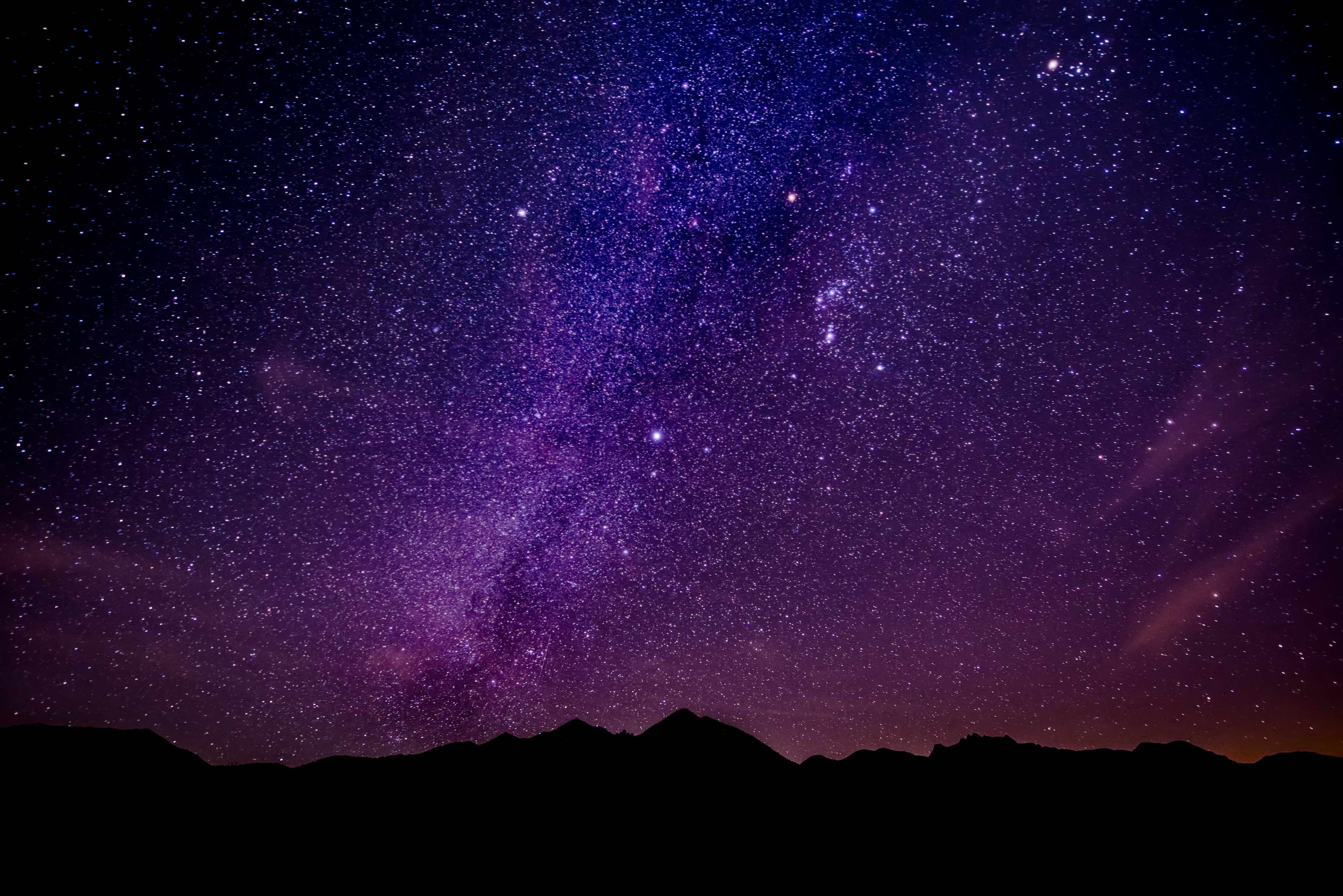 Night Stars Wallpapers Top Free Night Stars Backgrounds WallpaperAccess