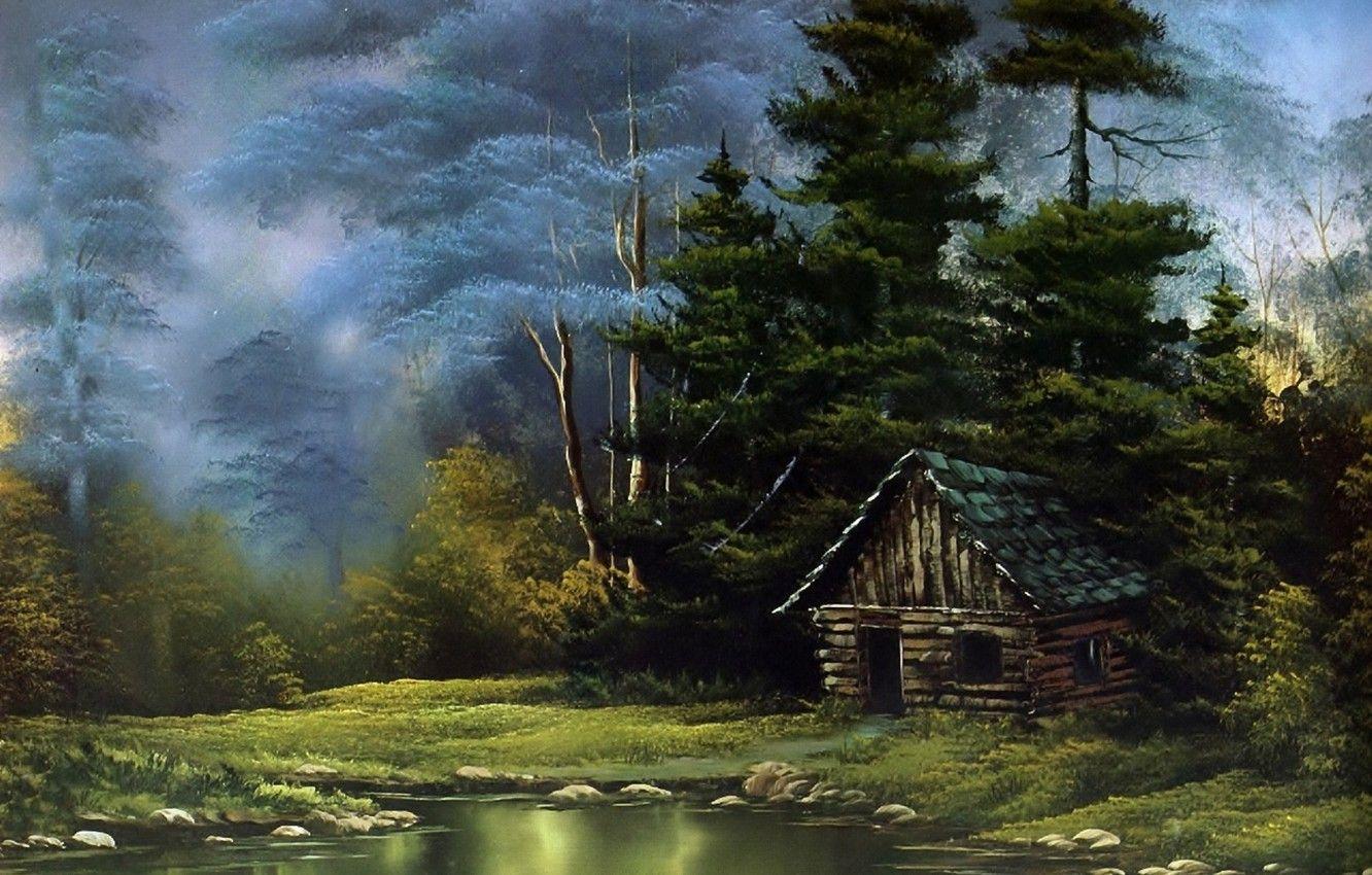Bob Ross Wallpapers Top Free Bob Ross Backgrounds WallpaperAccess