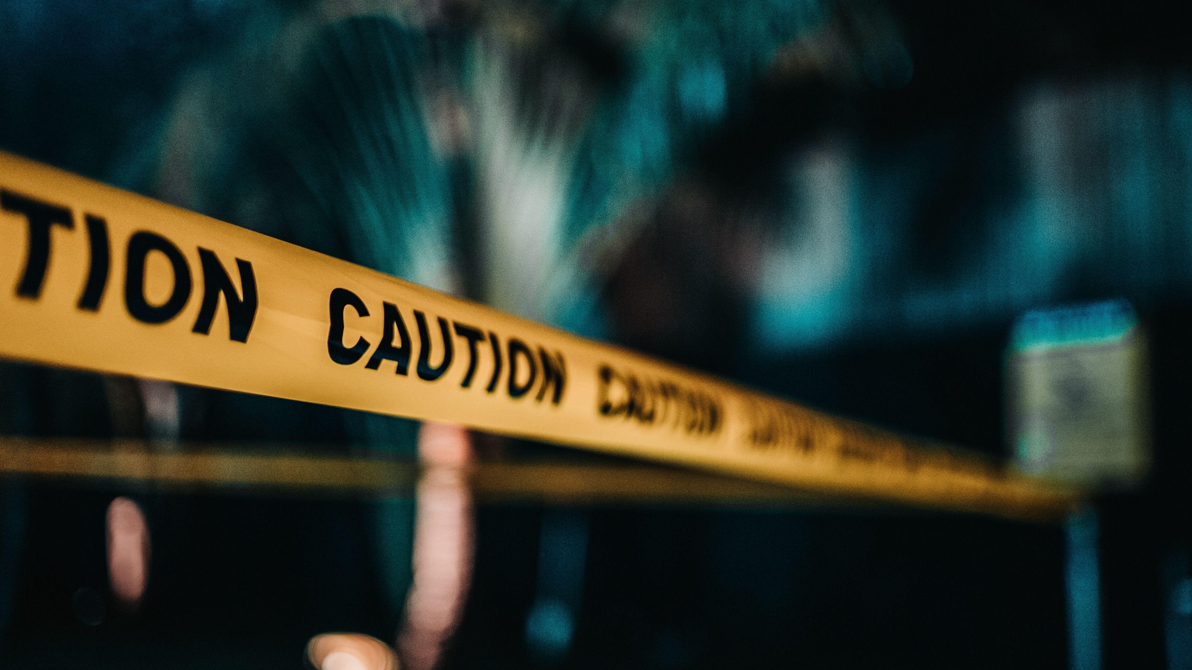 Caution Tape 4K Wallpapers Top Free Caution Tape 4K Backgrounds WallpaperAccess