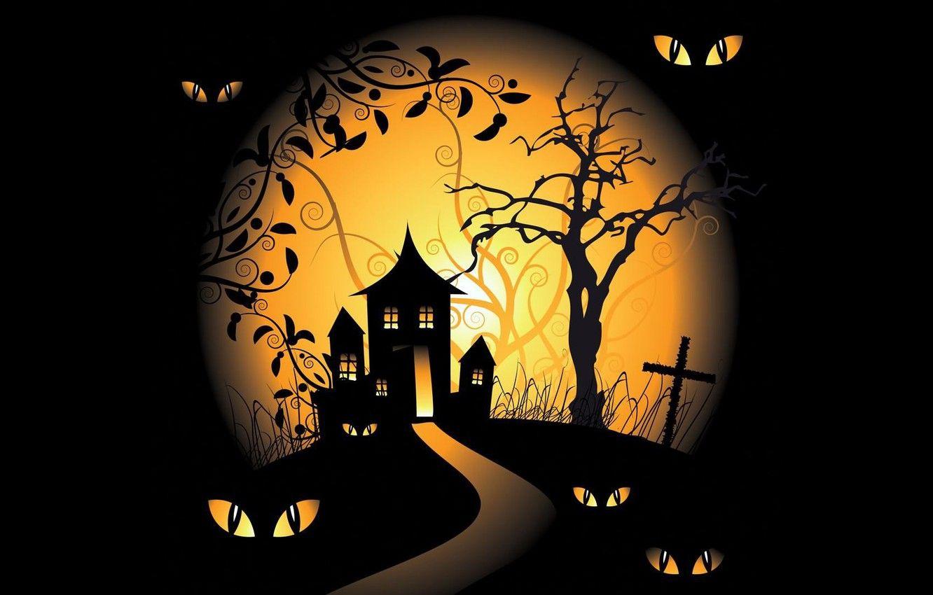 Halloween Moon Desktop Wallpapers Top Free Halloween Moon Desktop