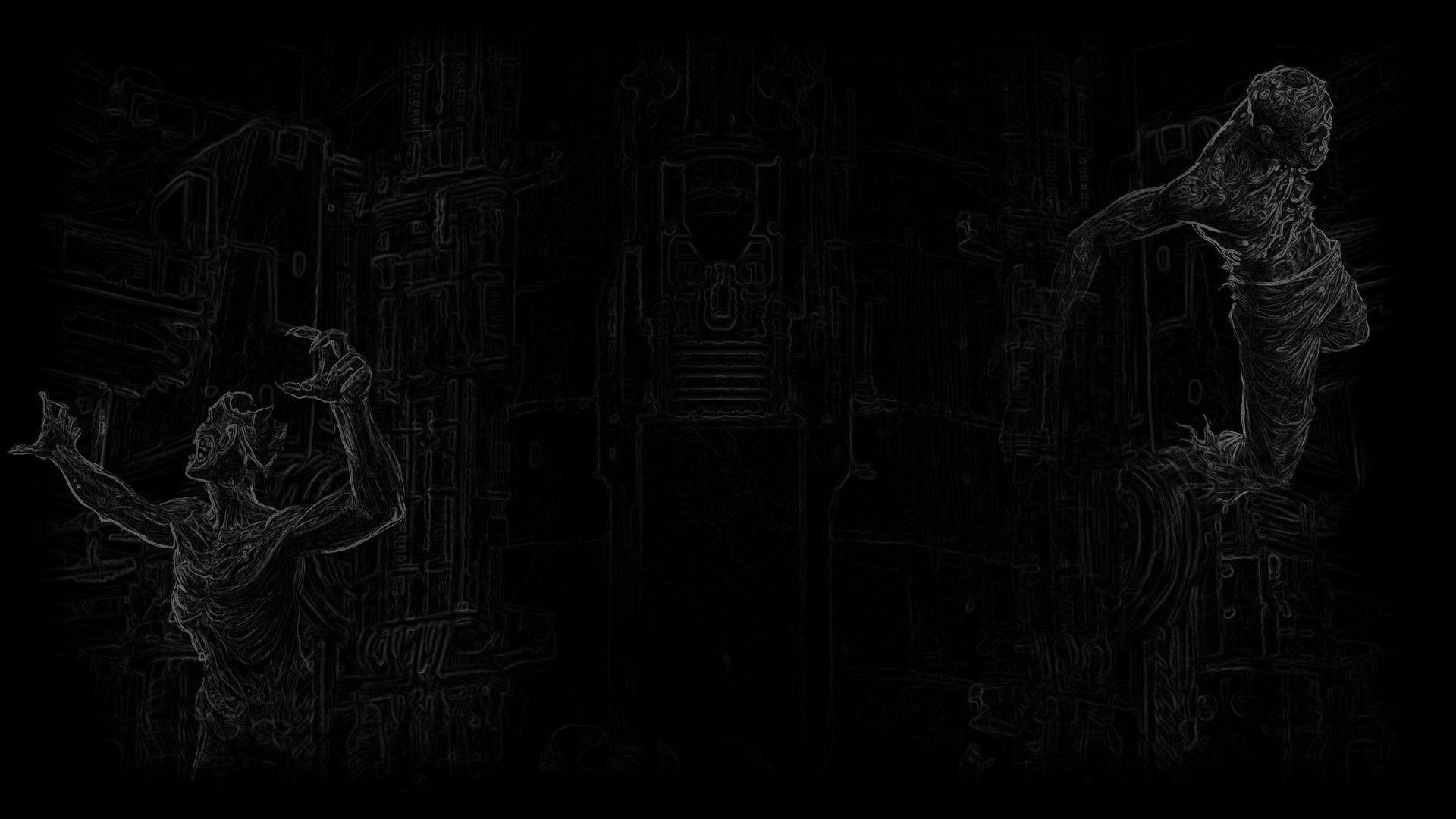 Black Zombie Wallpapers Top Free Black Zombie Backgrounds