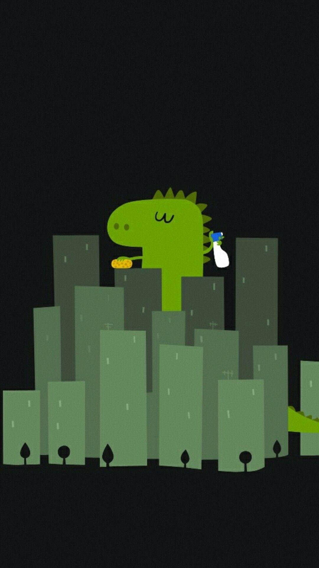 Cute Green Dinosaur Wallpapers Top Free Cute Green Dinosaur