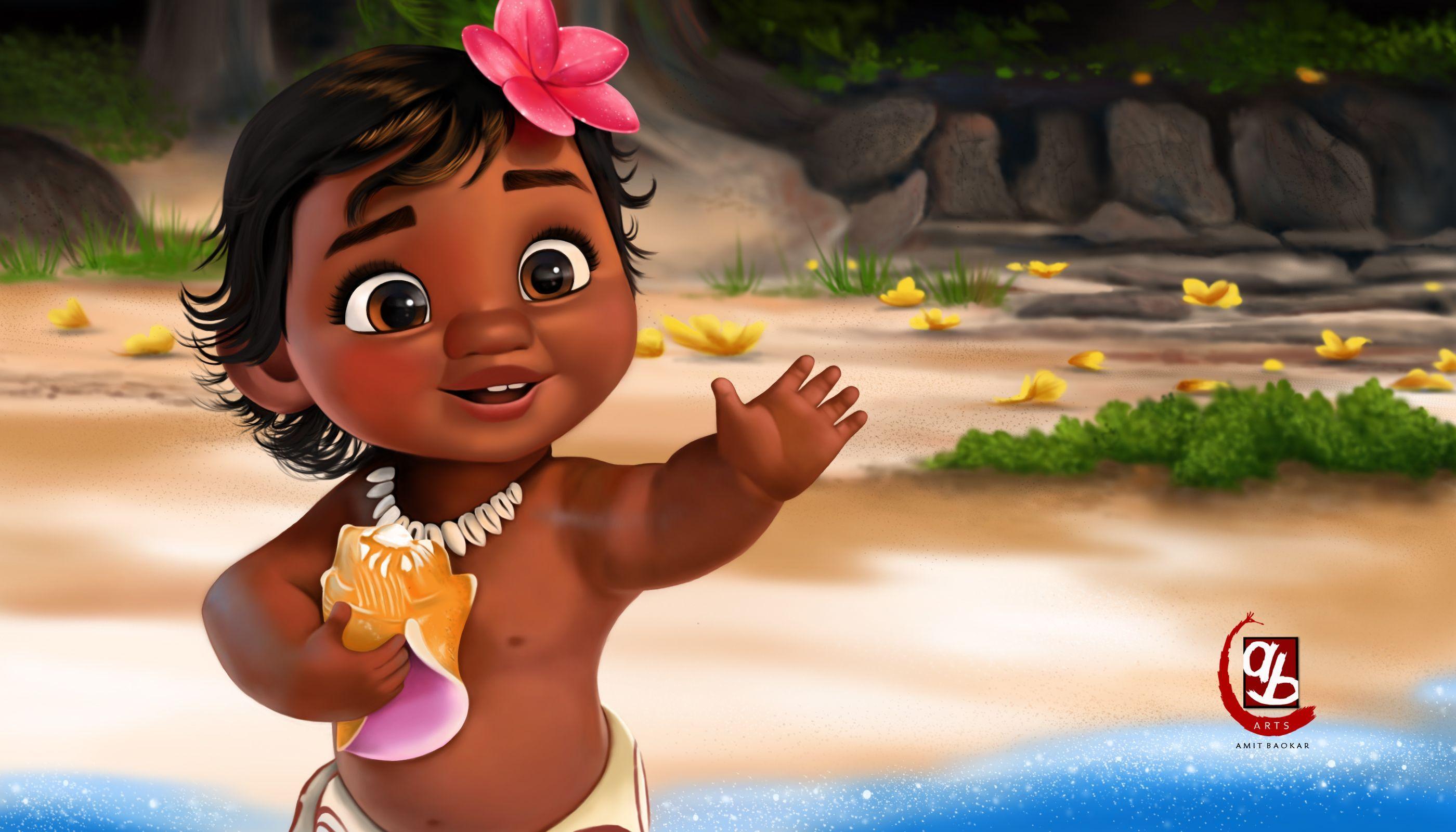 Cute Baby Moana Wallpapers Top Free Cute Baby Moana Backgrounds