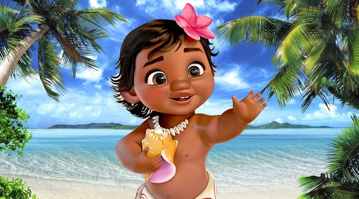 Baby Moana Backdrop