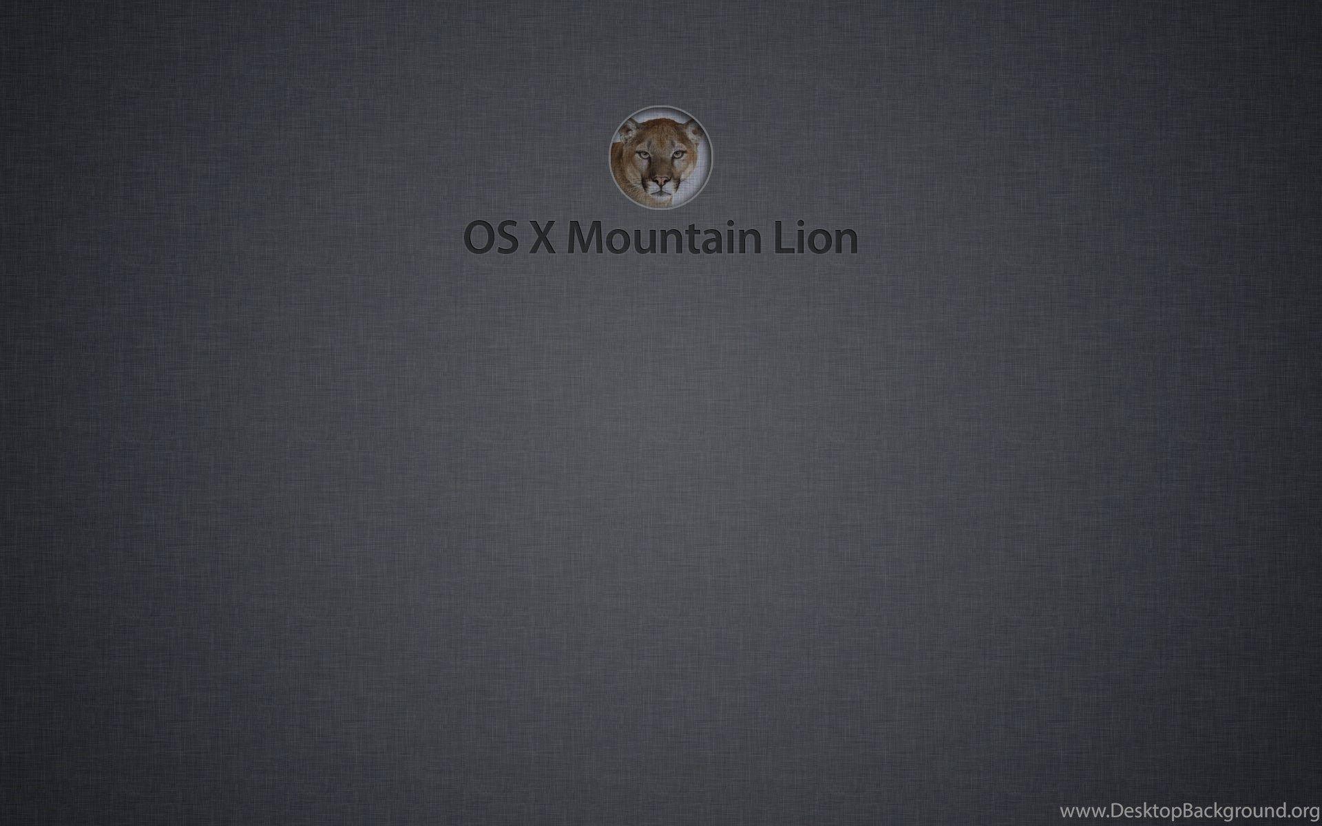 Mountain Lion OS Wallpapers Top Free Mountain Lion OS Backgrounds WallpaperAccess