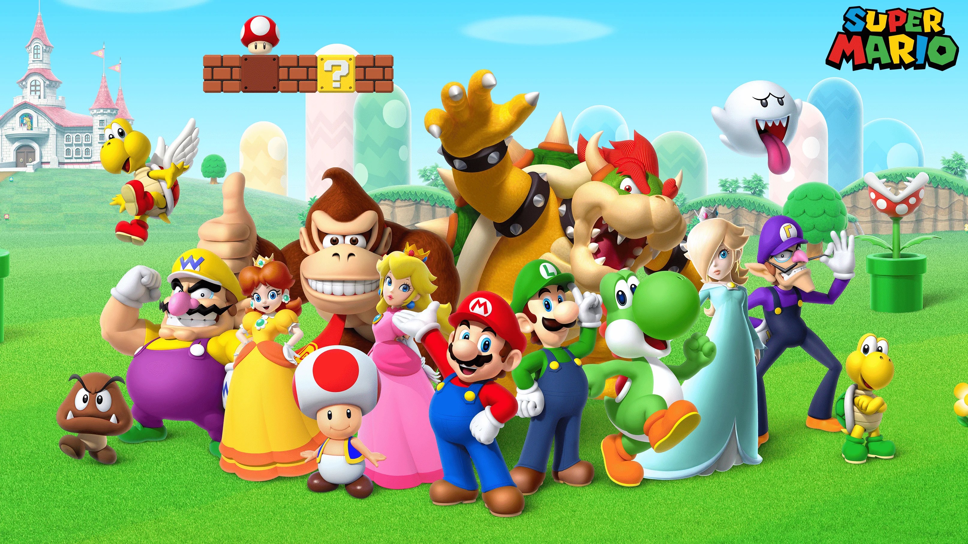 Super Mario Bros HD Wallpapers Top Free Super Mario Bros HD
