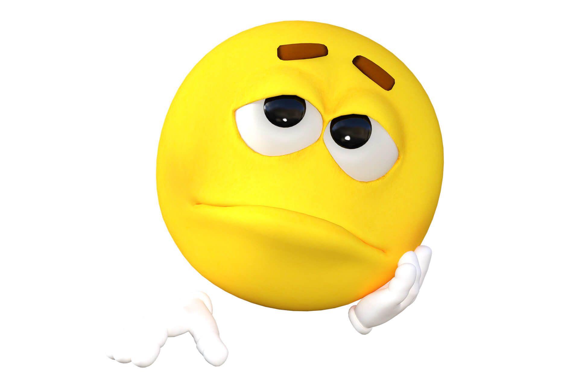 Sad Emoji Wallpapers Top Free Sad Emoji Backgrounds WallpaperAccess