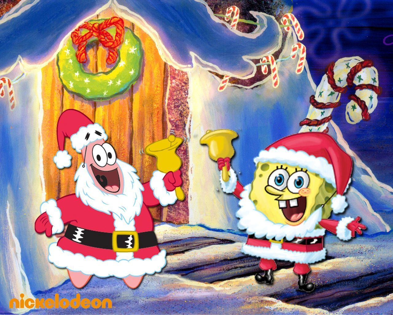 Merry Christmas Bob Spongebob Christmas Wallpapers Top Free Spongebob Christmas