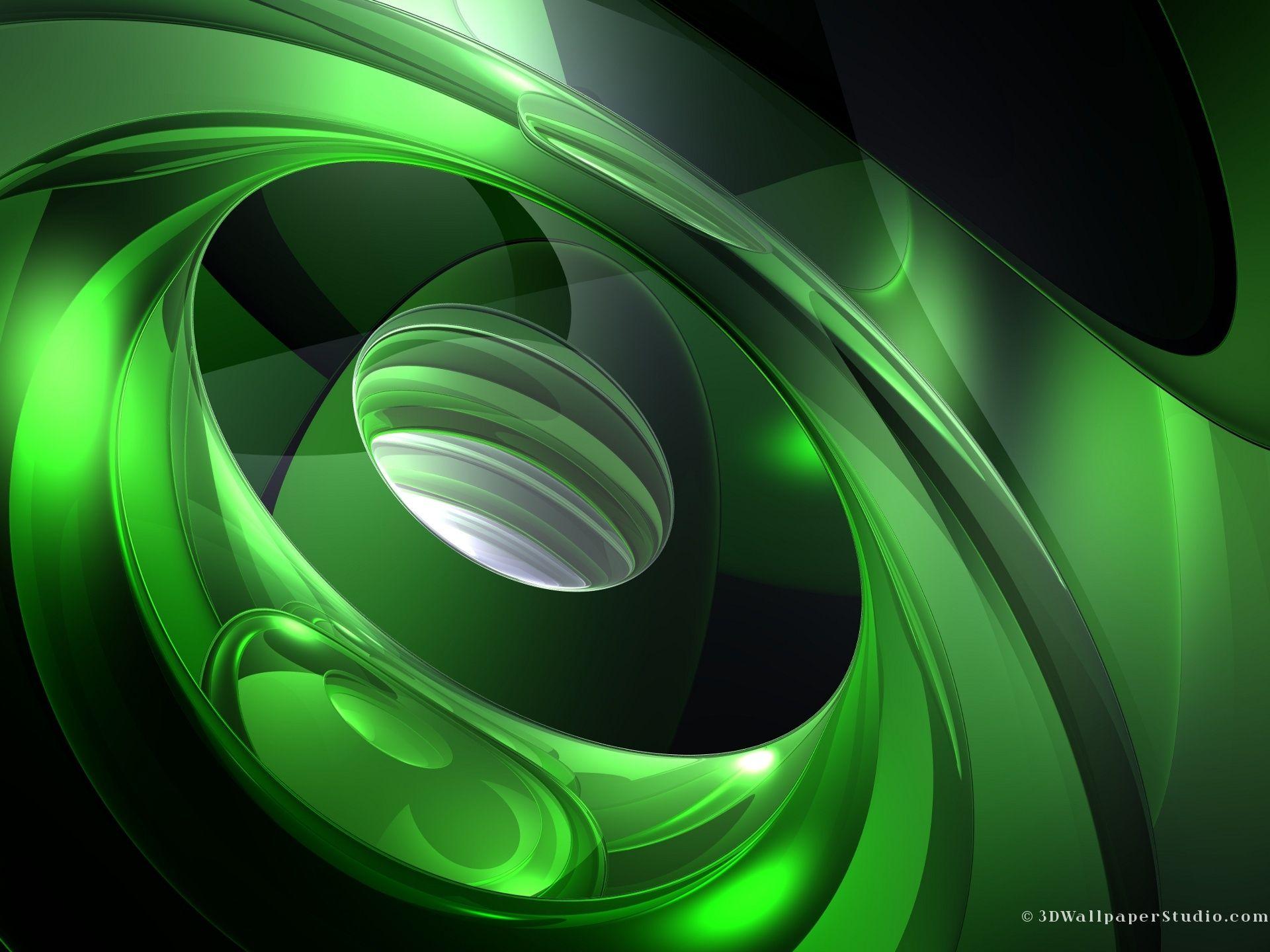 Green 3D Wallpapers Top Free Green 3D Backgrounds WallpaperAccess