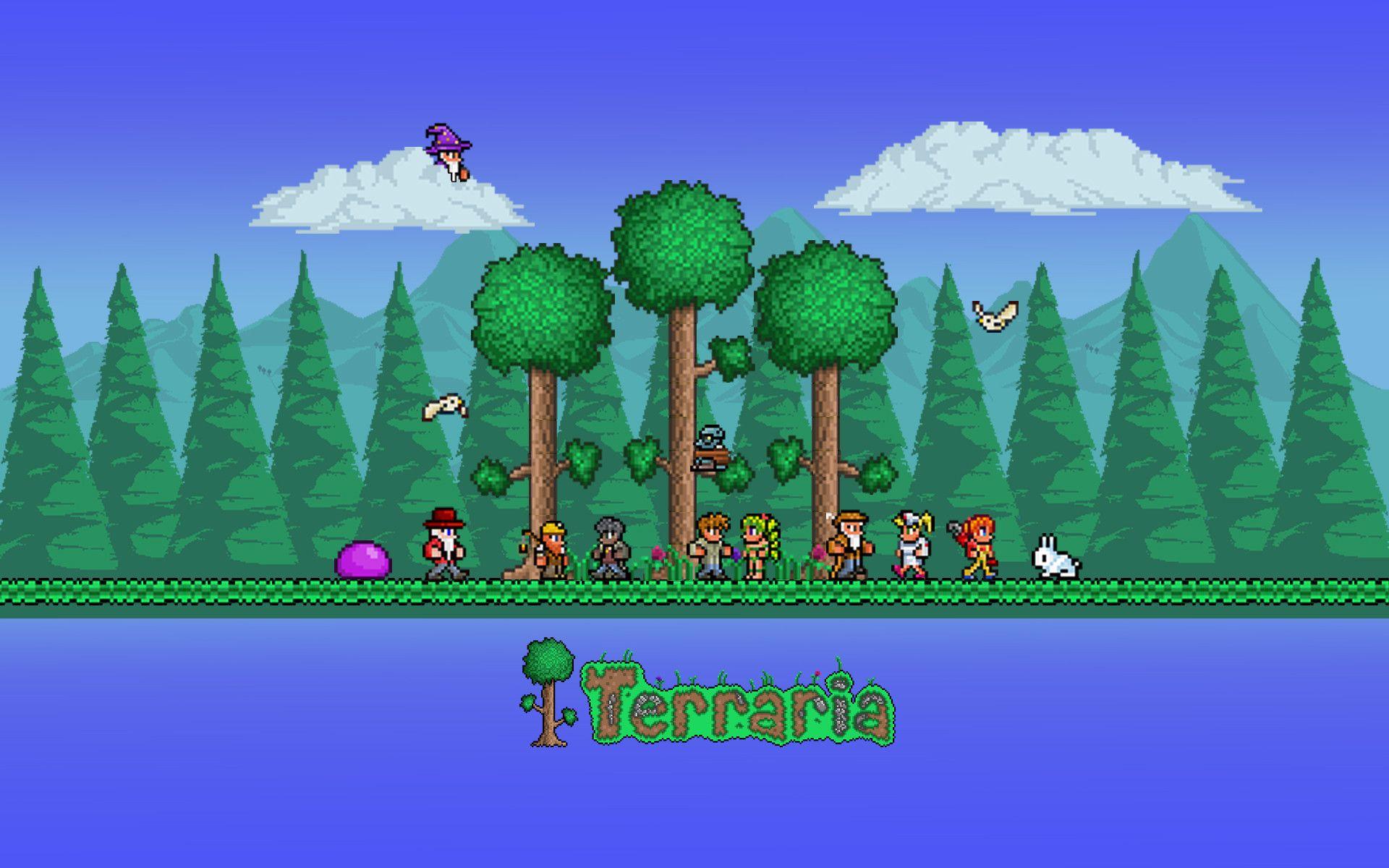 Terraria Wallpapers Top Free Terraria Backgrounds WallpaperAccess