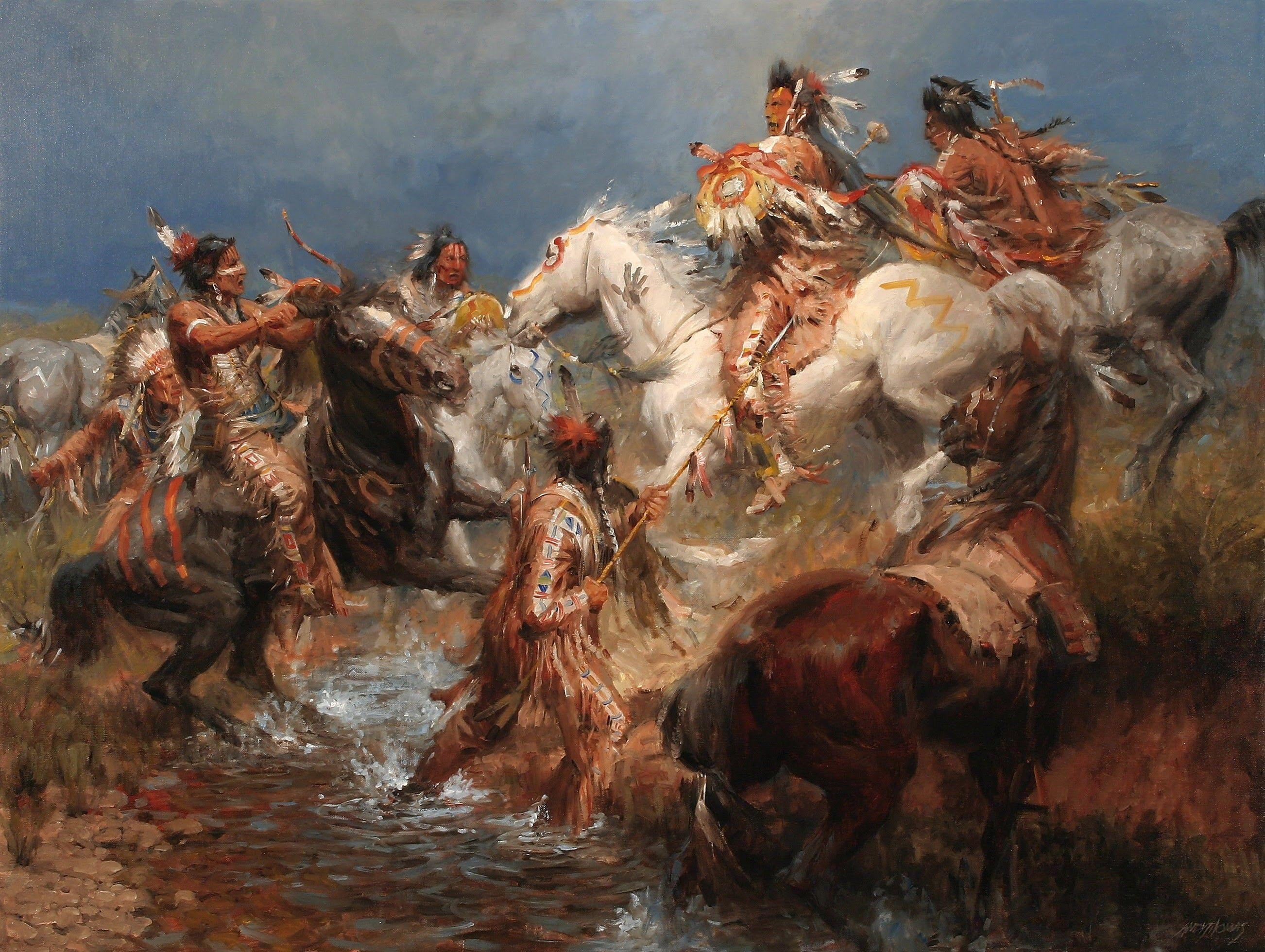 Horse Native American Art Wallpapers Top Free Horse Native American
