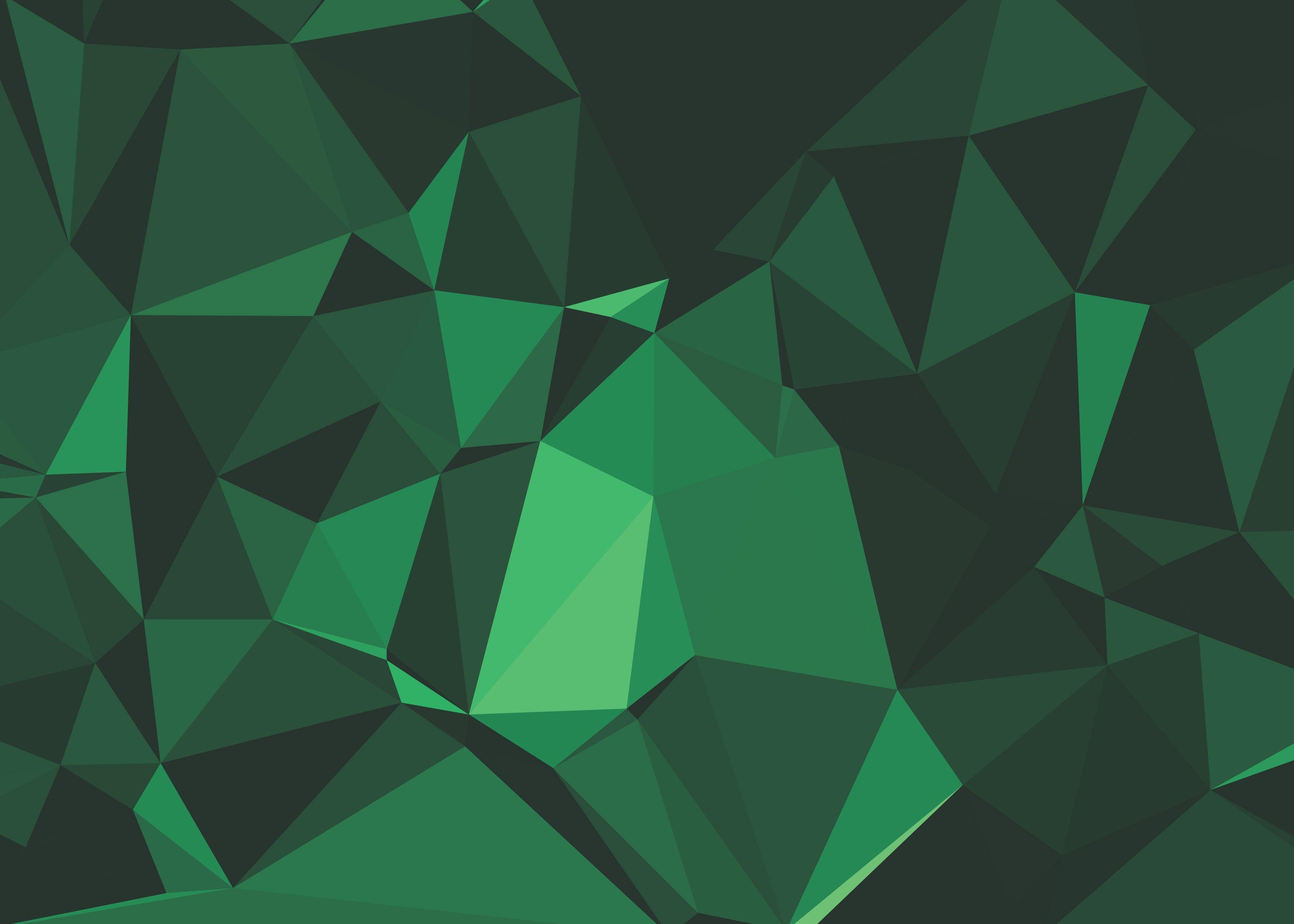 Polygon Green Wallpapers Top Free Polygon Green Backgrounds WallpaperAccess