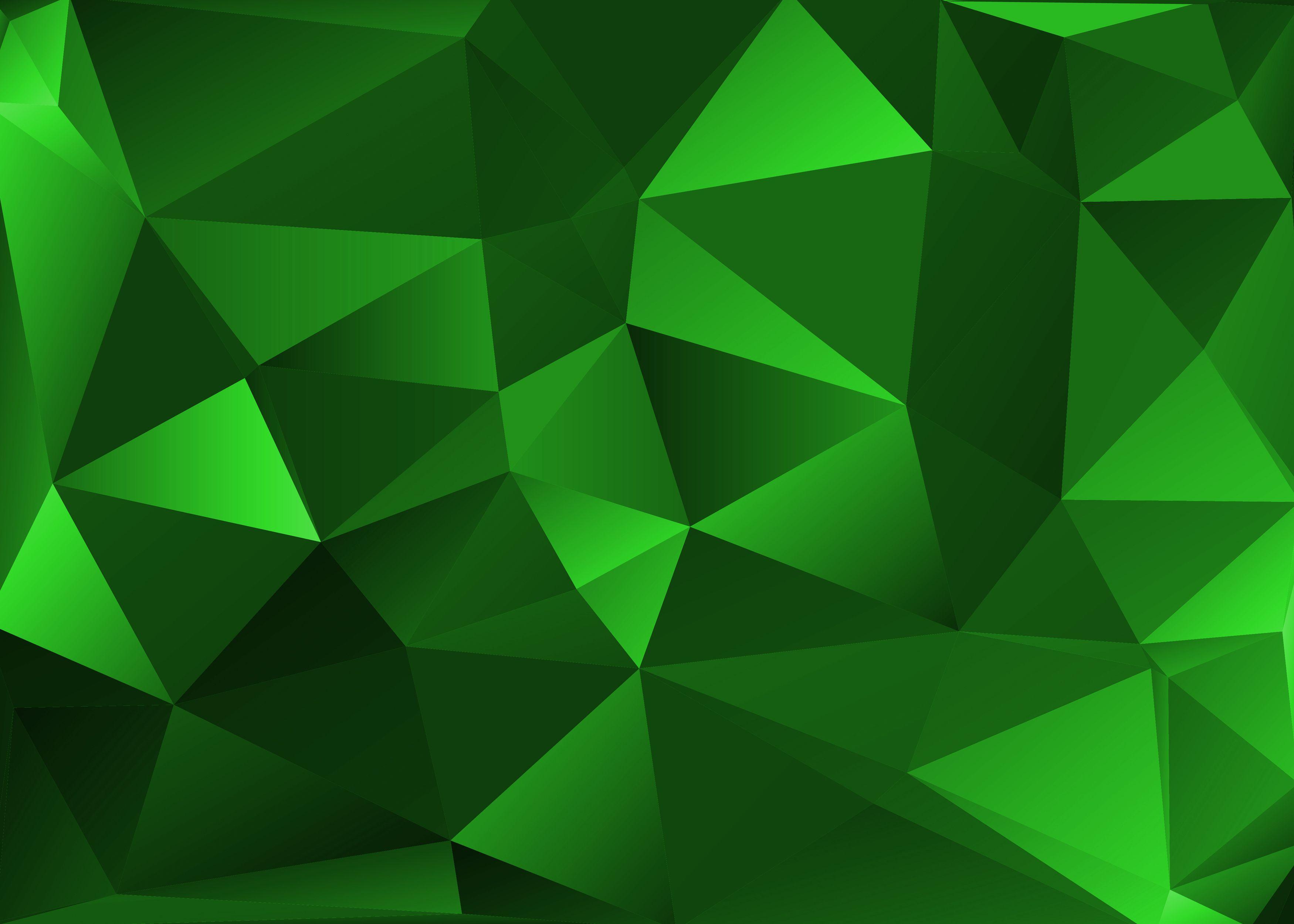 Green Polygon Wallpapers Top Free Green Polygon Backgrounds WallpaperAccess
