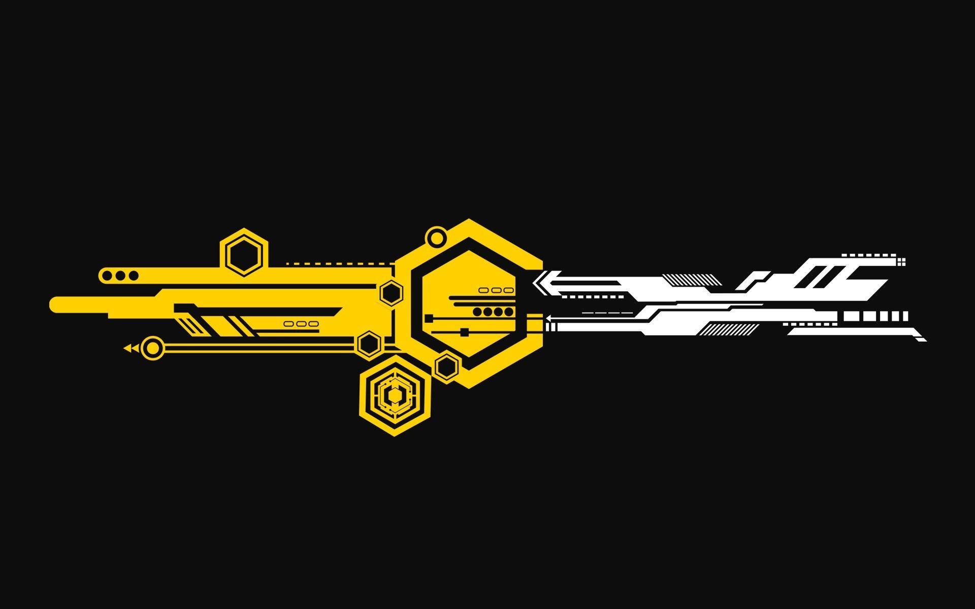 Black and Yellow Abstract Wallpapers Top Free Black and Yellow