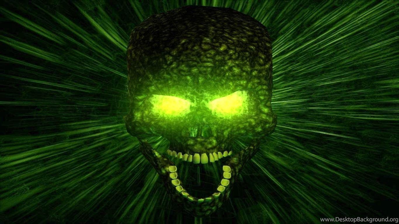 Green Skull Wallpapers Top Free Green Skull Backgrounds WallpaperAccess