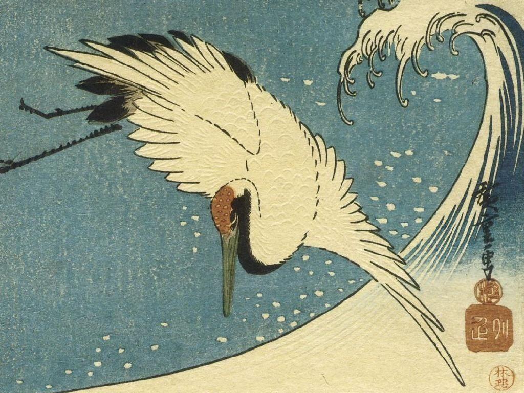 Japanese Bird Art Wallpapers Top Free Japanese Bird Art Backgrounds