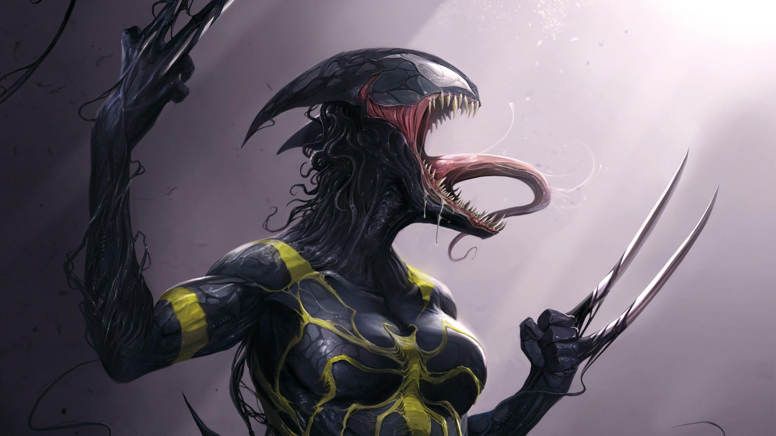 Girl Venom Wallpapers Top Free Girl Venom Backgrounds WallpaperAccess