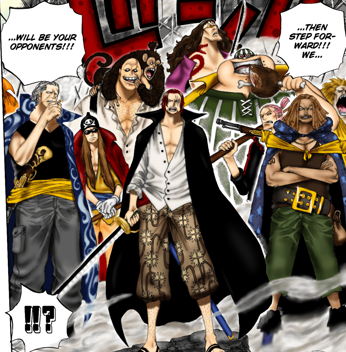 Shanks One Piece Wallpapers Top Free Shanks One Piece Backgrounds WallpaperAccess