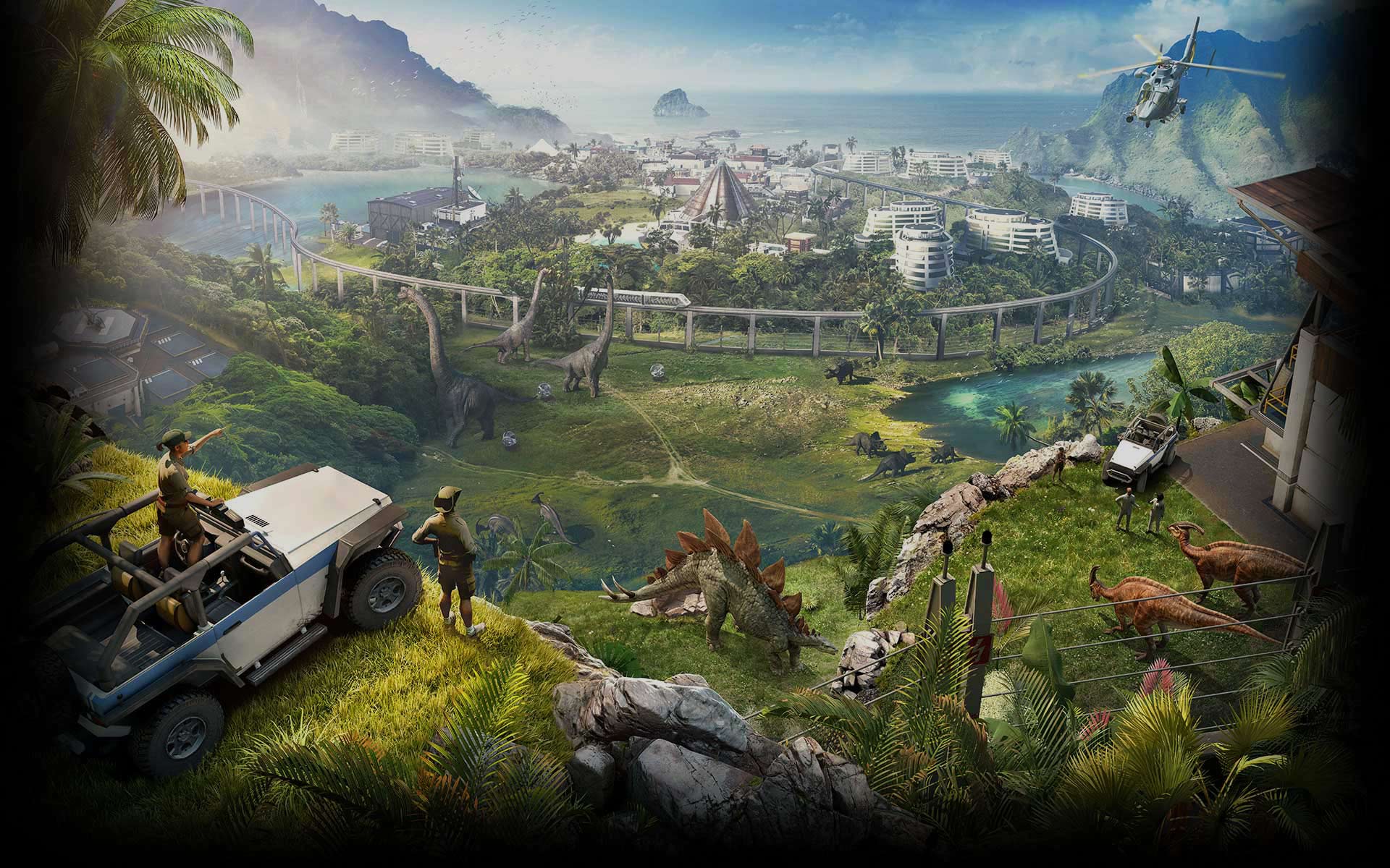 Jurassic World Evolution Wallpapers Top Free Jurassic World Evolution