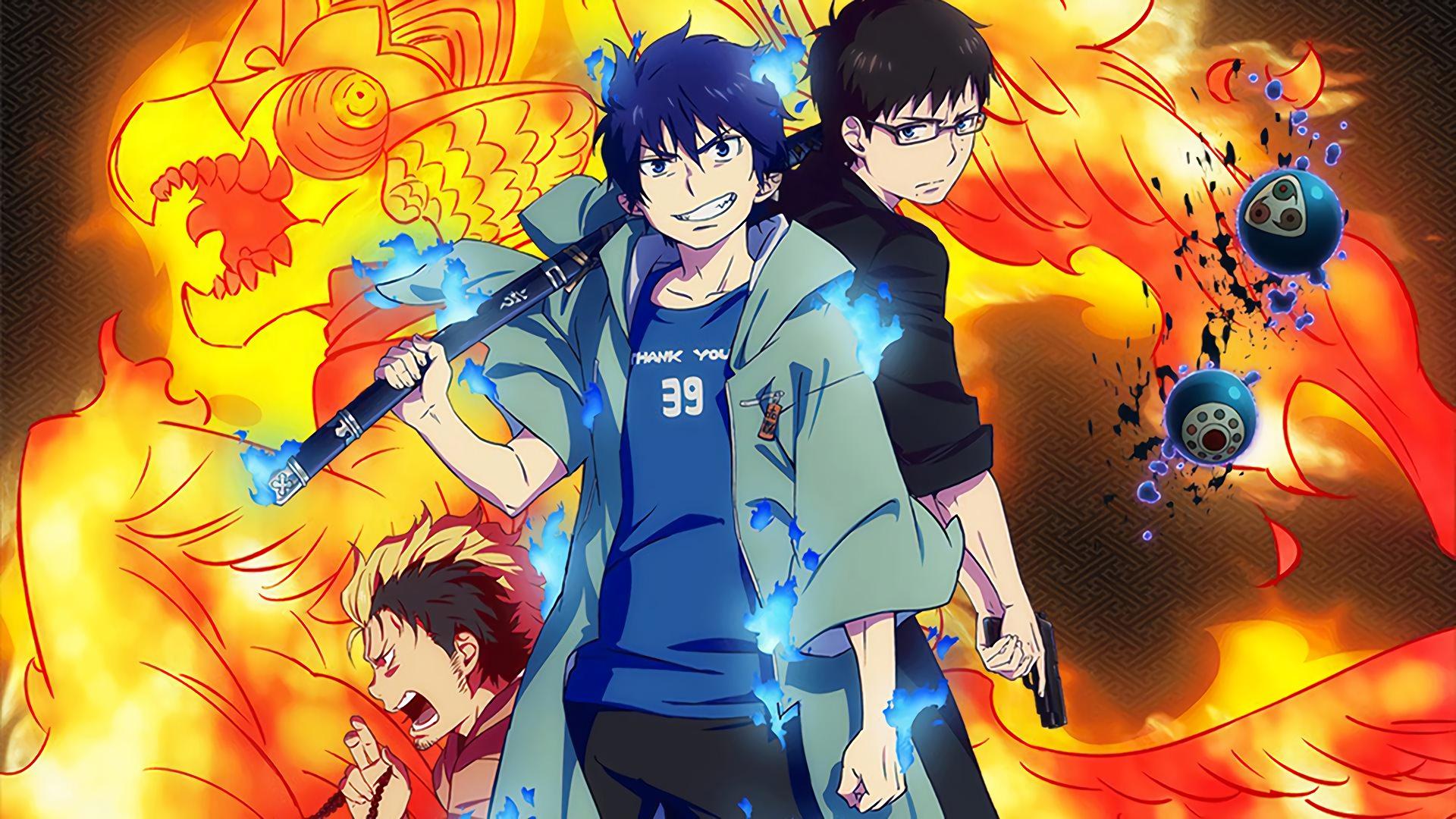 Blue Exorcist Wallpapers Top Free Blue Exorcist Backgrounds
