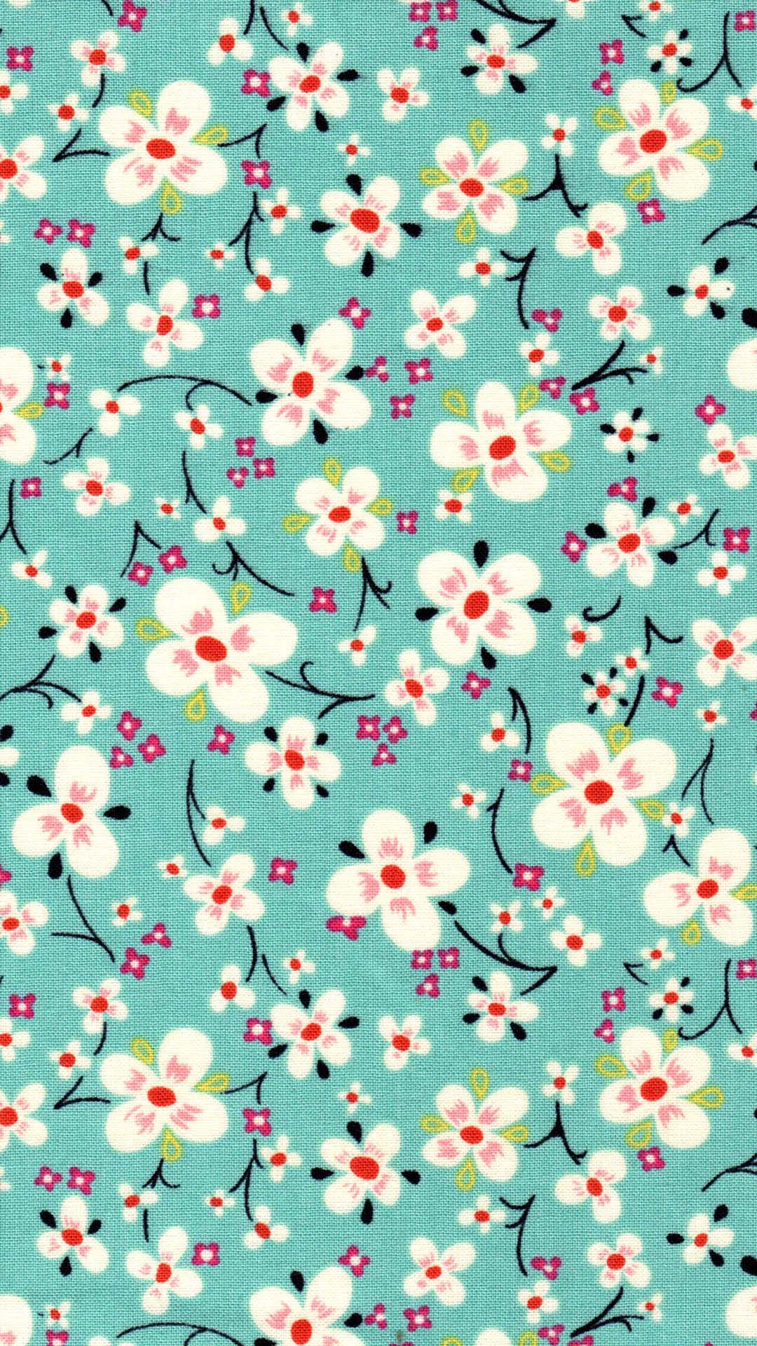 Flower Pattern iPhone Wallpapers Top Free Flower Pattern iPhone