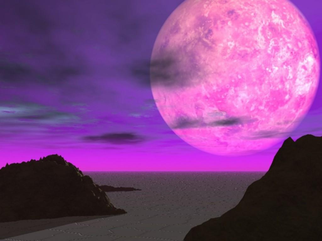 Pink Moon Wallpapers Top Free Pink Moon Backgrounds WallpaperAccess